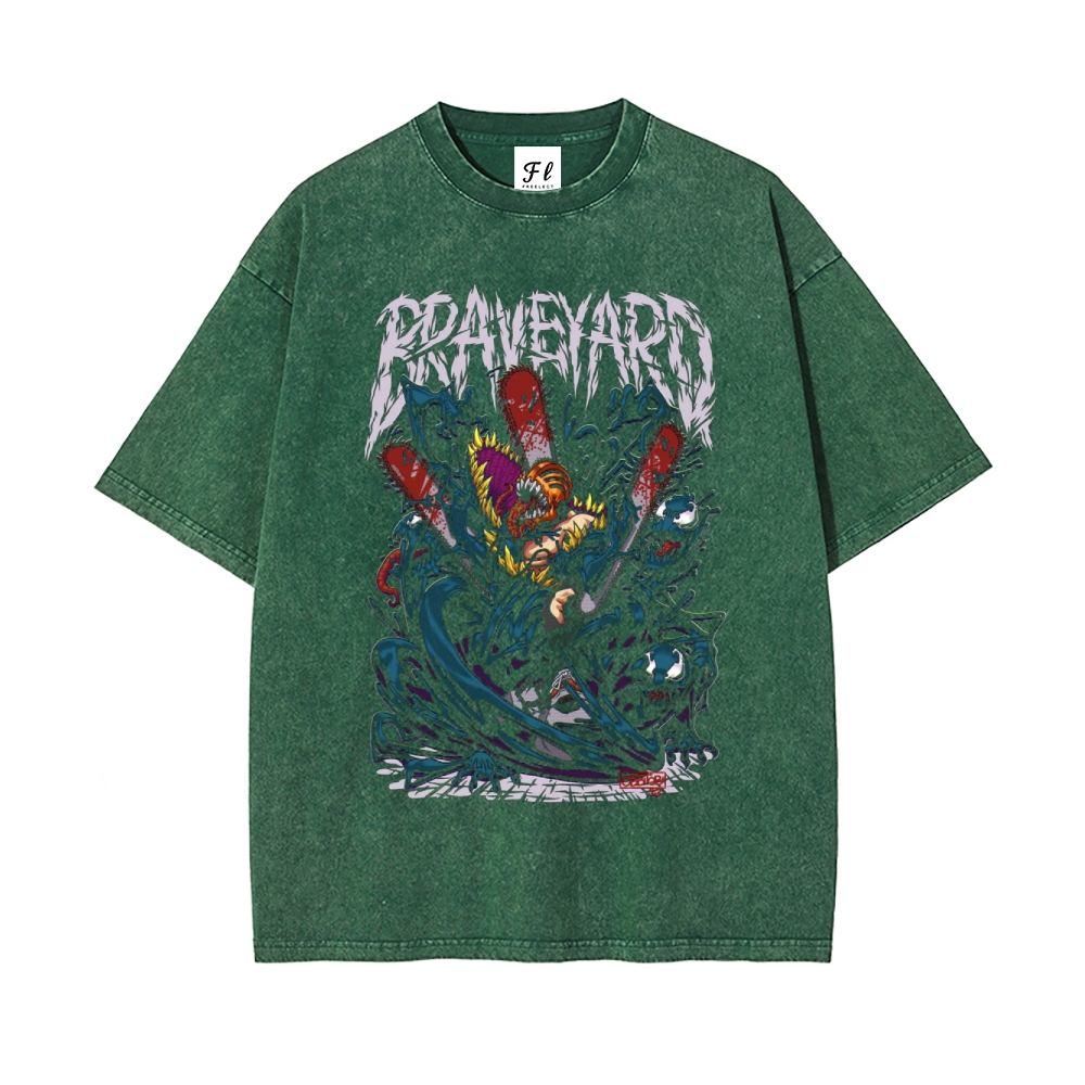 Vintage Oversized T-Shirt Chainsaw Man
