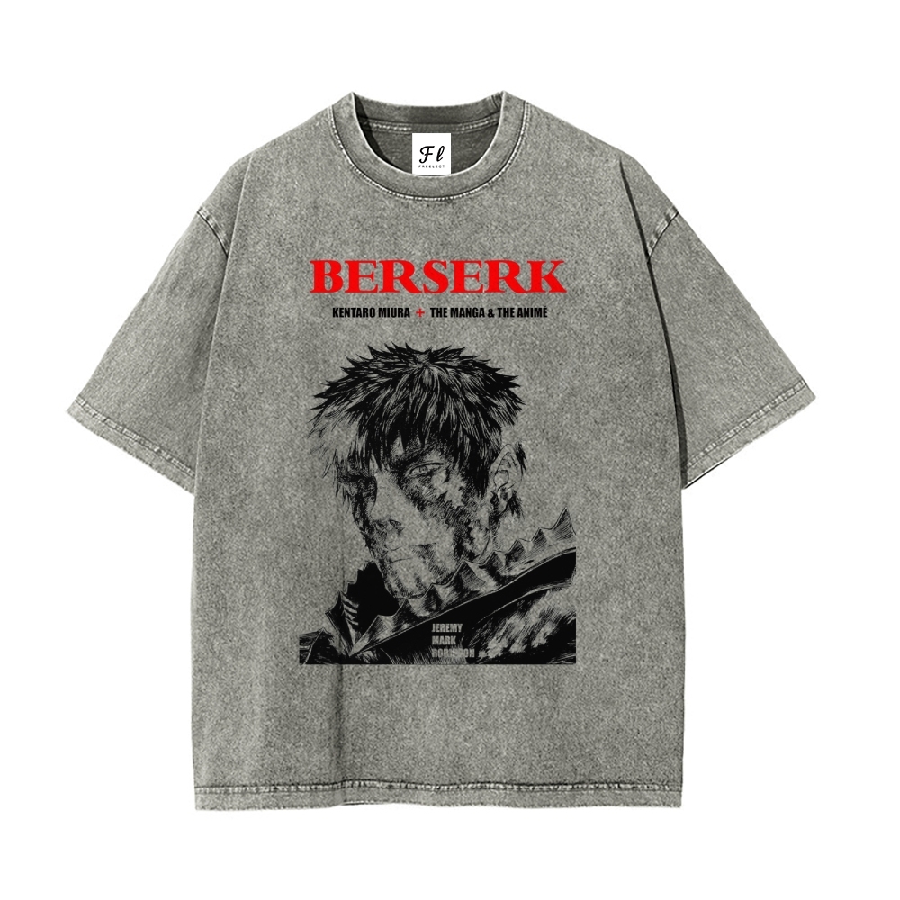 Vintage Oversized T-Shirt|Berserk