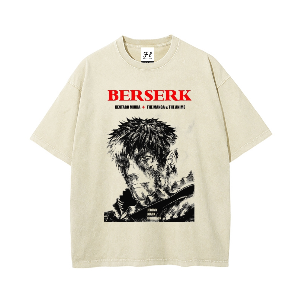 Vintage Oversized T-Shirt|Berserk