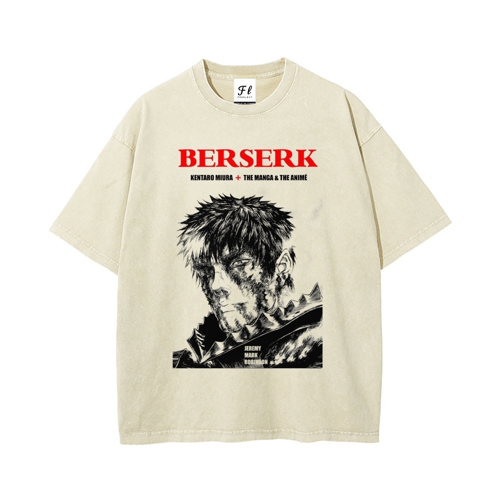 Vintage Oversized T-Shirt|Berserk
