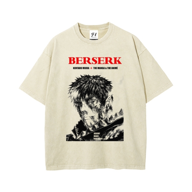 Vintage Oversized T-Shirt|Berserk