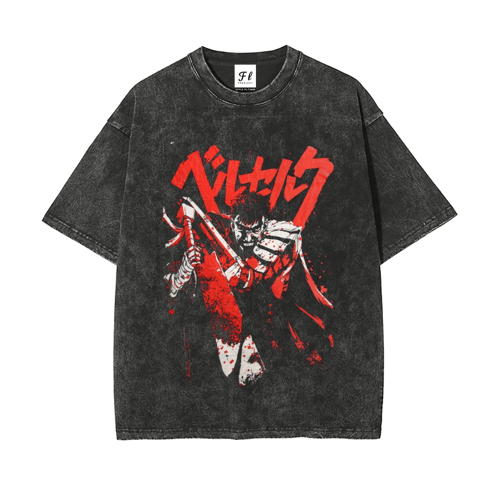 Vintage Oversized T-Shirt|Berserk