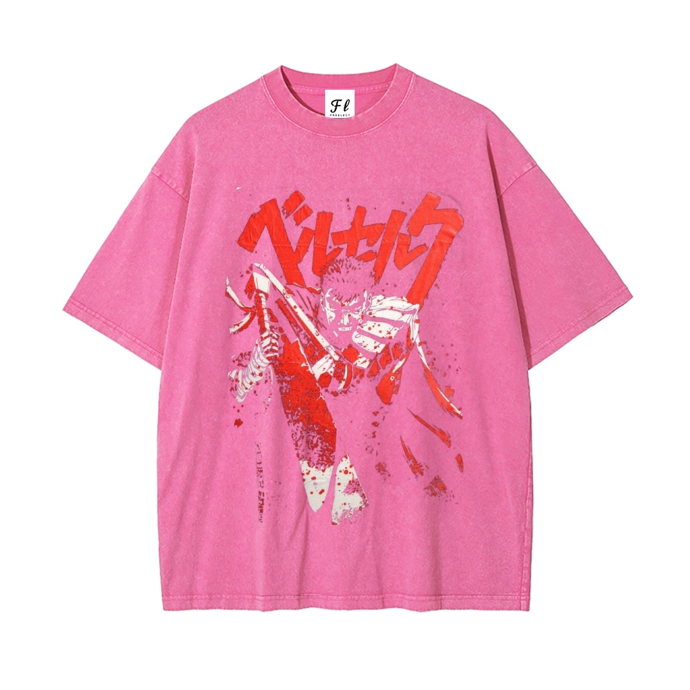 Vintage Oversized T-Shirt|Berserk