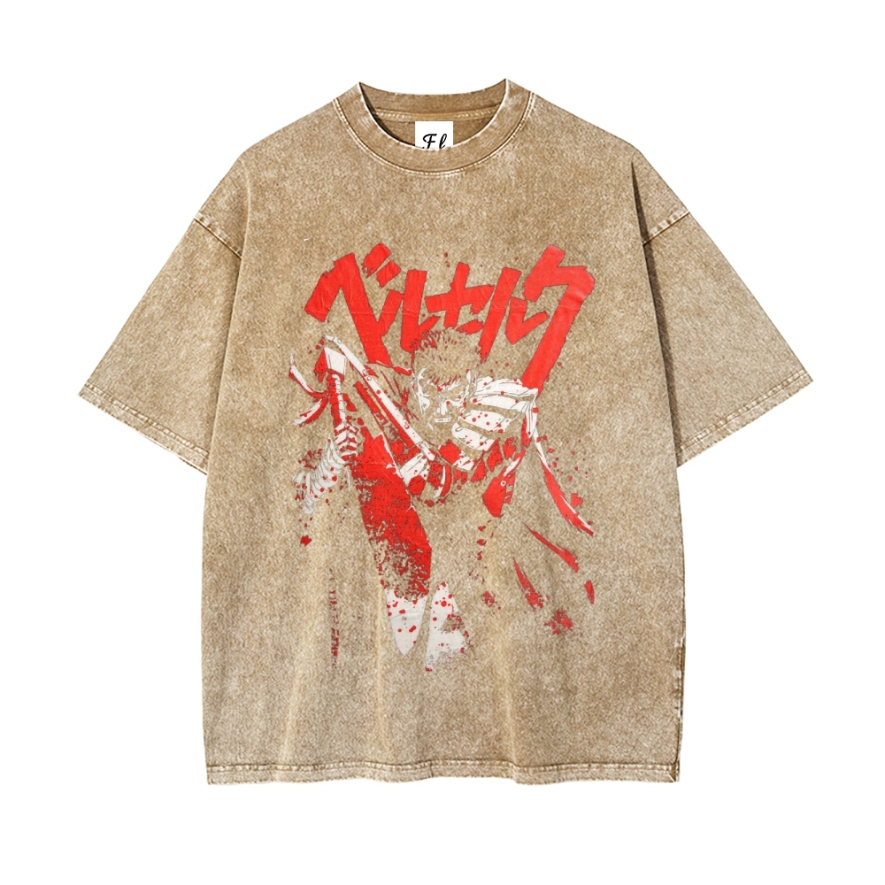 Vintage Oversized T-Shirt|Berserk