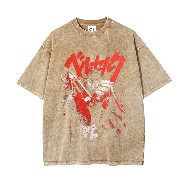 Vintage Oversized T-Shirt|Berserk
