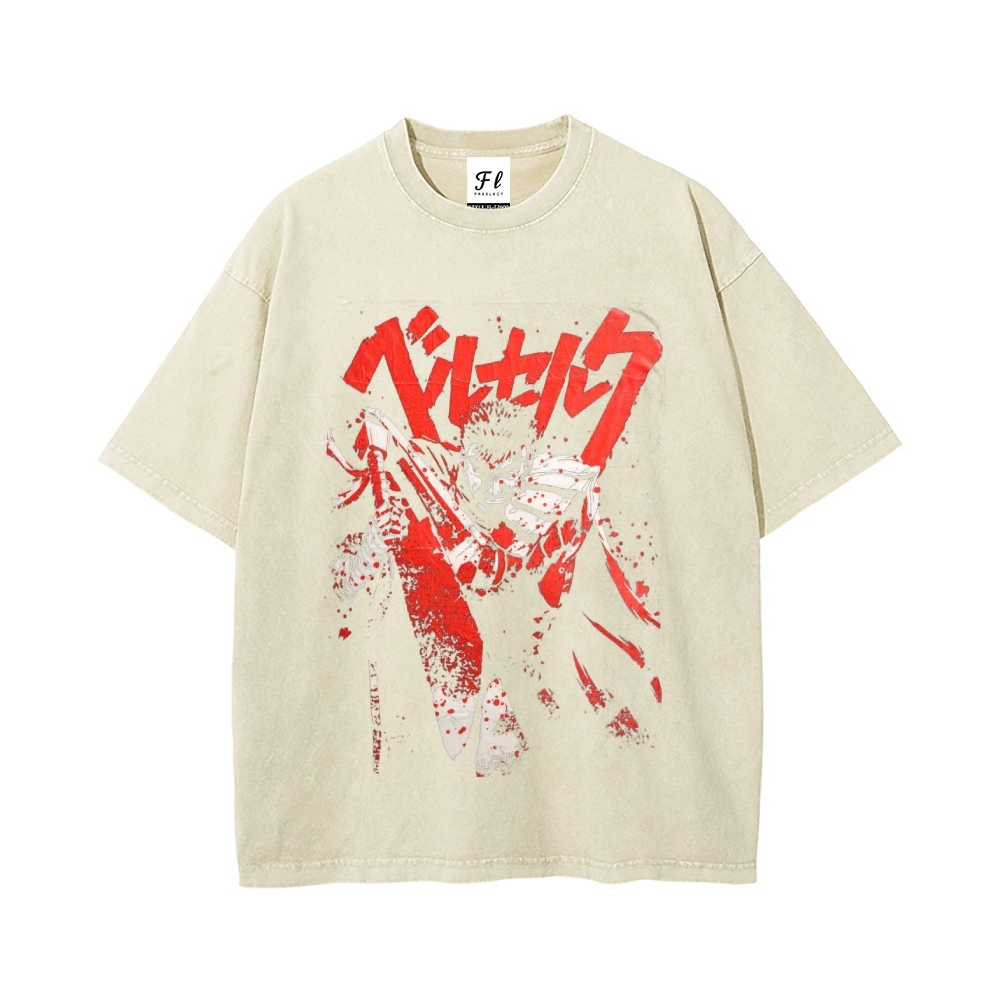 Vintage Oversized T-Shirt|Berserk