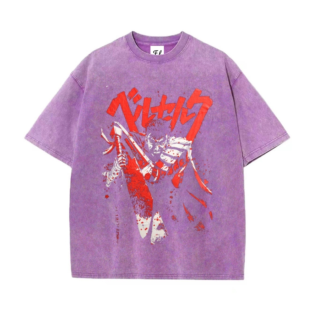 Vintage Oversized T-Shirt|Berserk