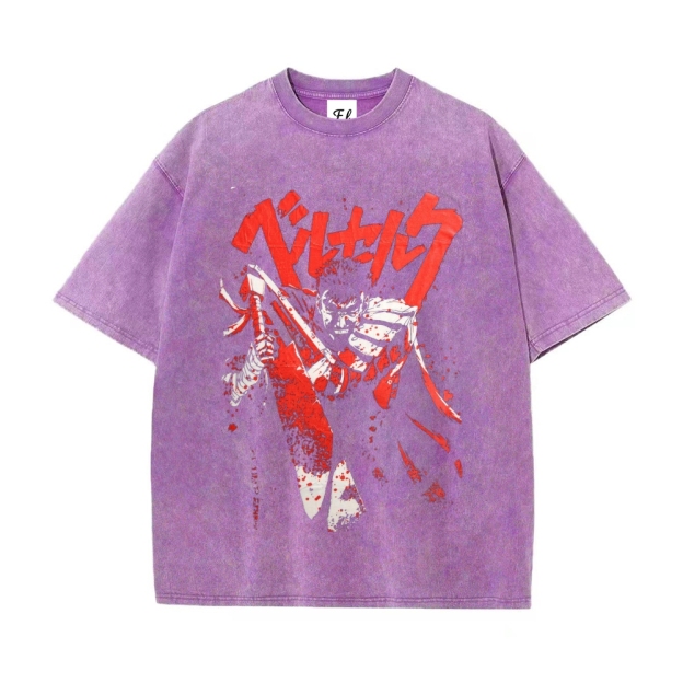 Vintage Oversized T-Shirt|Berserk