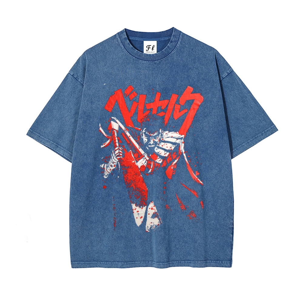 Vintage Oversized T-Shirt|Berserk