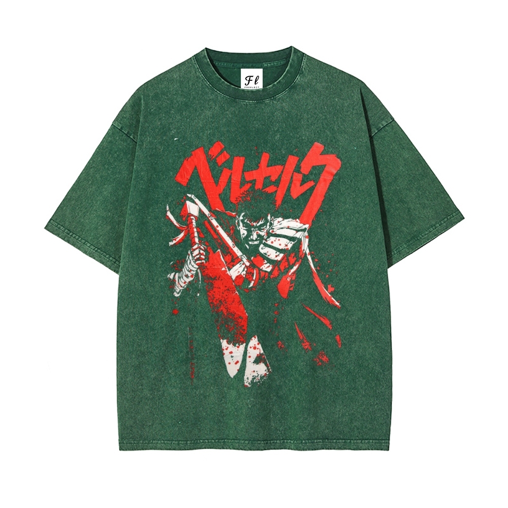 Vintage Oversized T-Shirt|Berserk