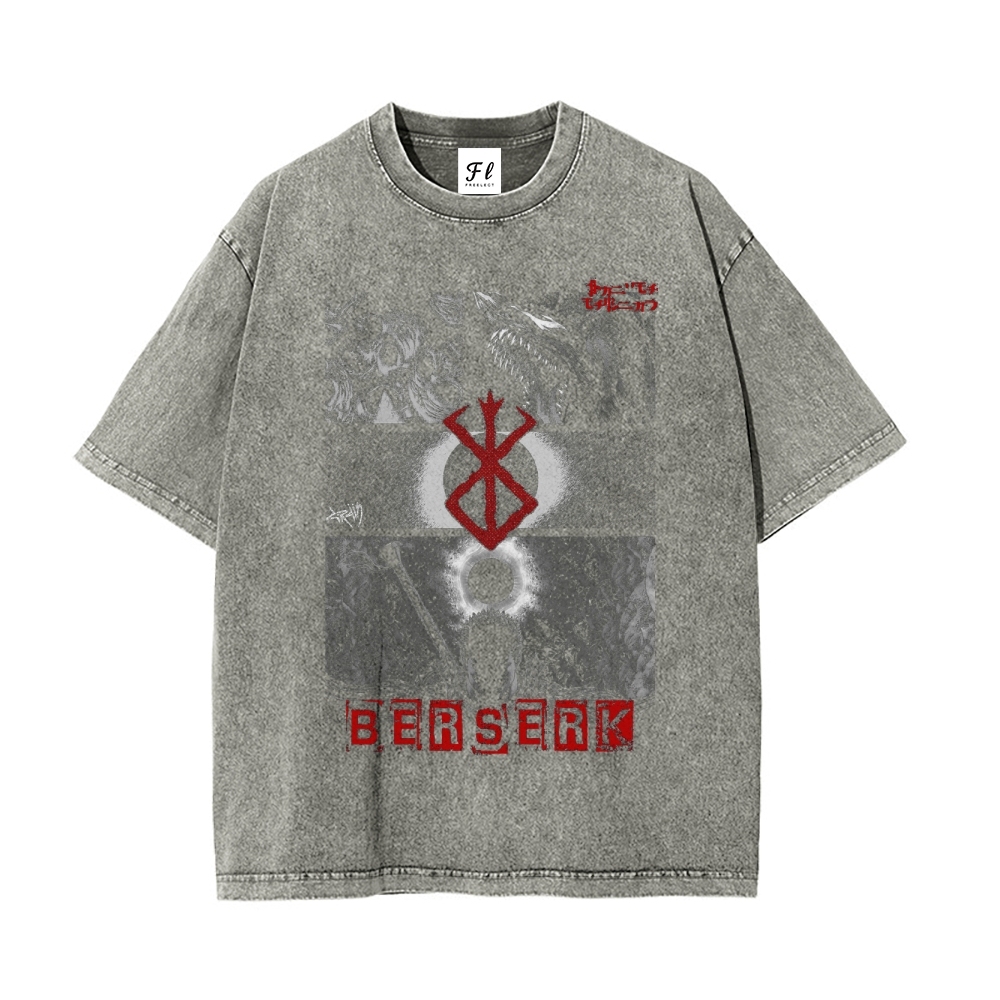 Vintage Oversized T-Shirt|Berserk