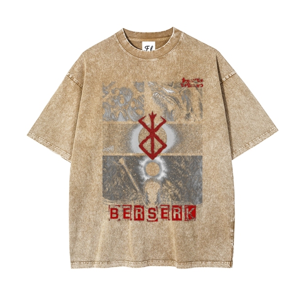 Vintage Oversized T-Shirt|Berserk