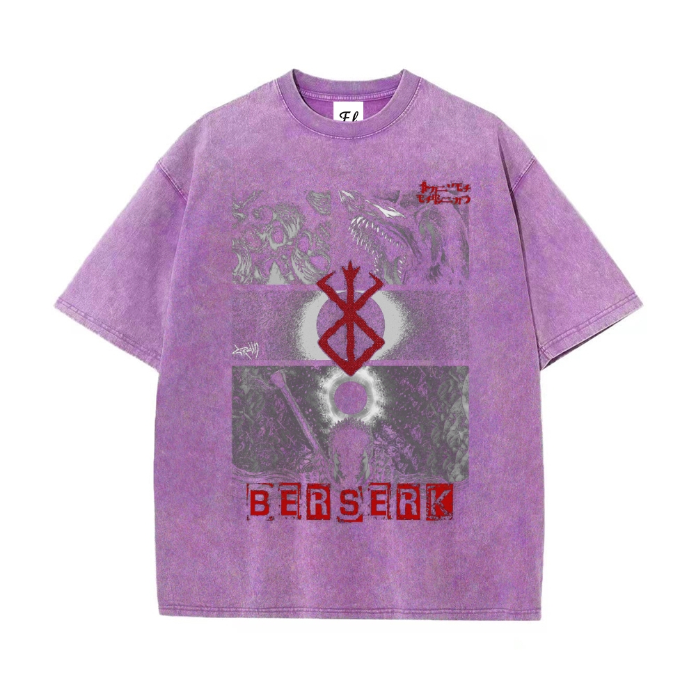 Vintage Oversized T-Shirt|Berserk