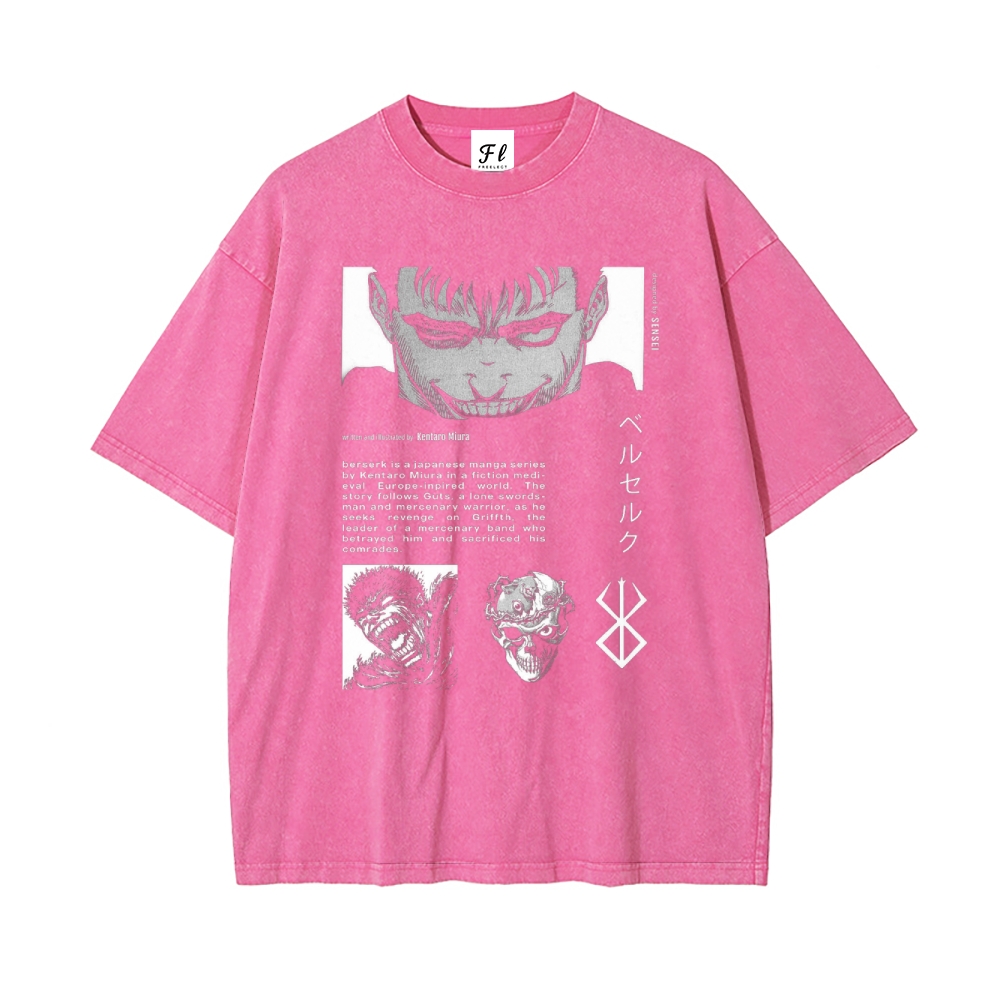 Vintage Oversized T-Shirt|Berserk