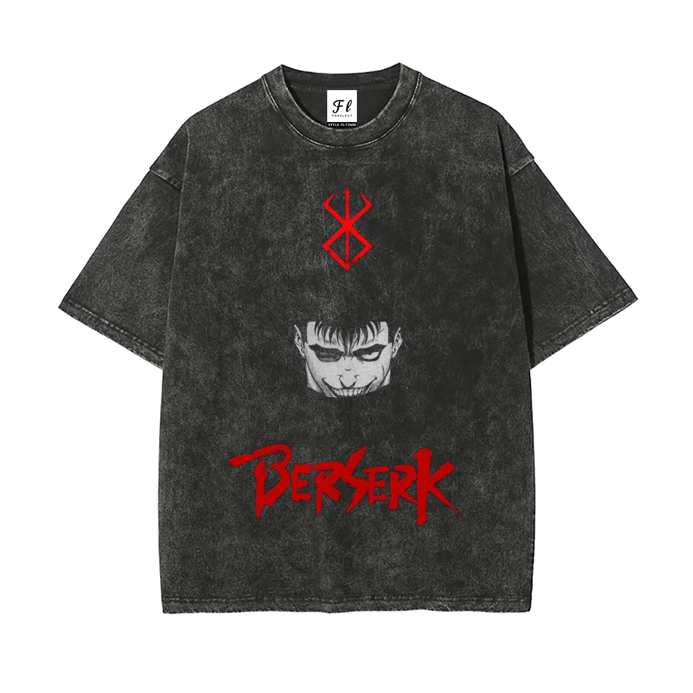 Vintage Oversized T-Shirt|Berserk