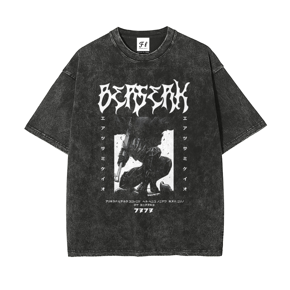 Vintage Oversized T-Shirt Berserk