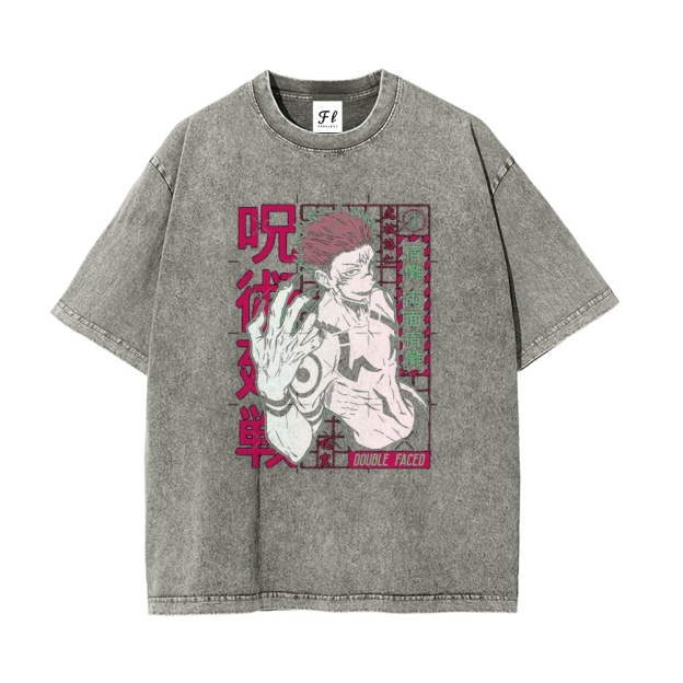 Vintage Oversized T-Shirt Jujutsu Kaisen