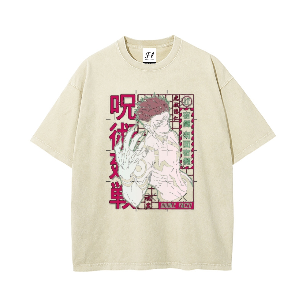 Vintage Oversized T-Shirt Jujutsu Kaisen