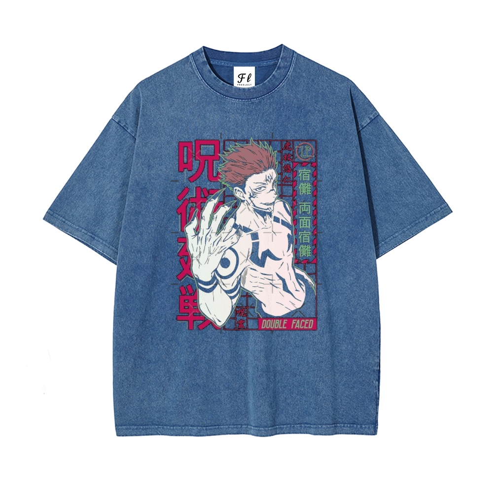 Vintage Oversized T-Shirt Jujutsu Kaisen