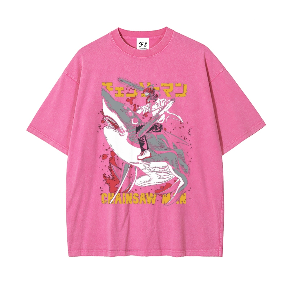 Vintage Oversized T-Shirt Chainsaw Man