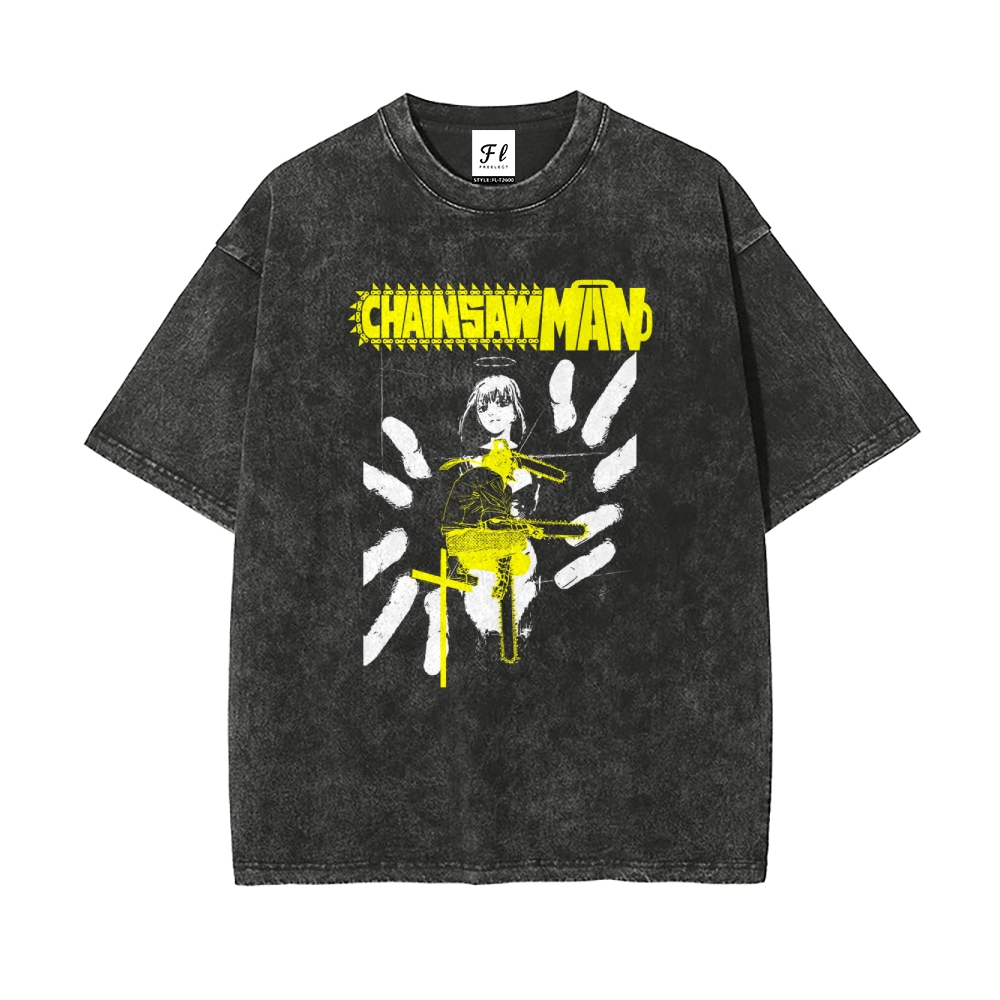 Vintage Oversized T-Shirt Chainsaw Man
