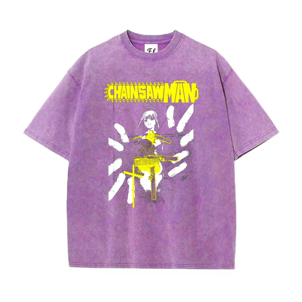 Vintage Oversized T-Shirt Chainsaw Man
