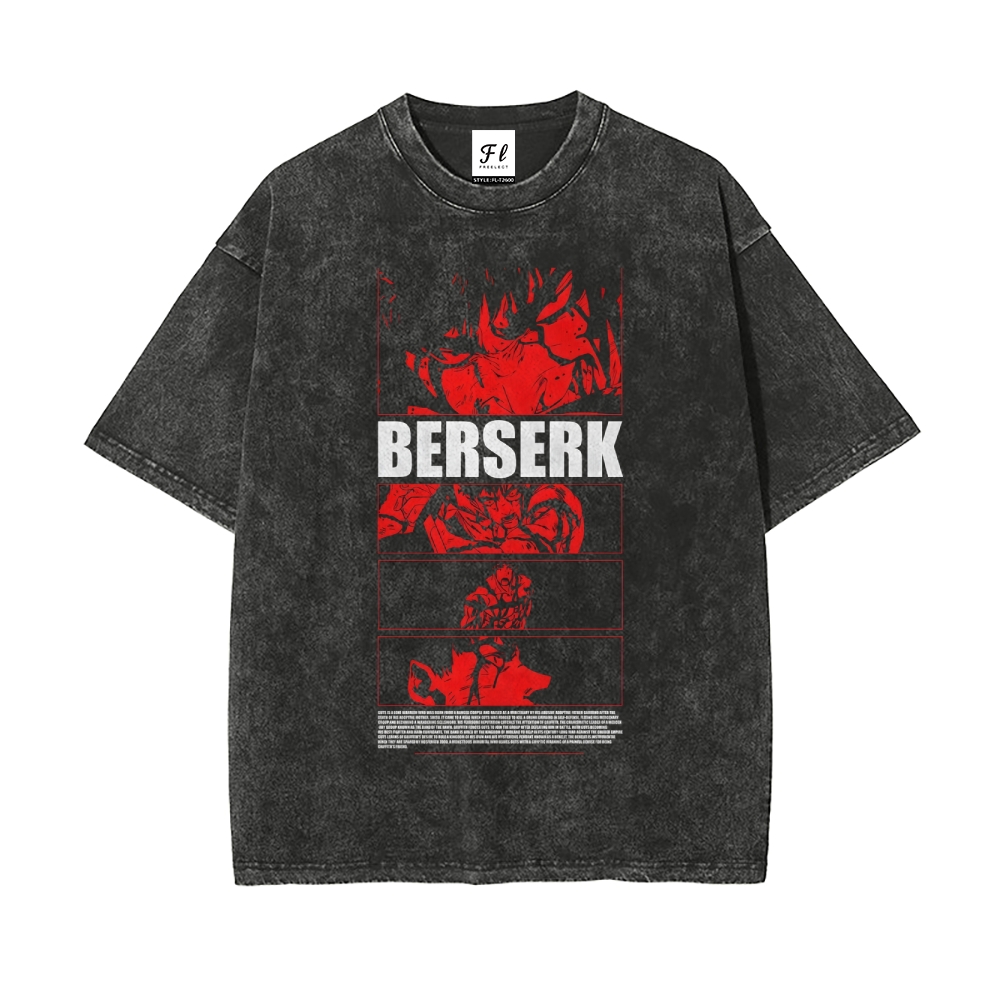 Vintage Oversized T-Shirt|Berserk