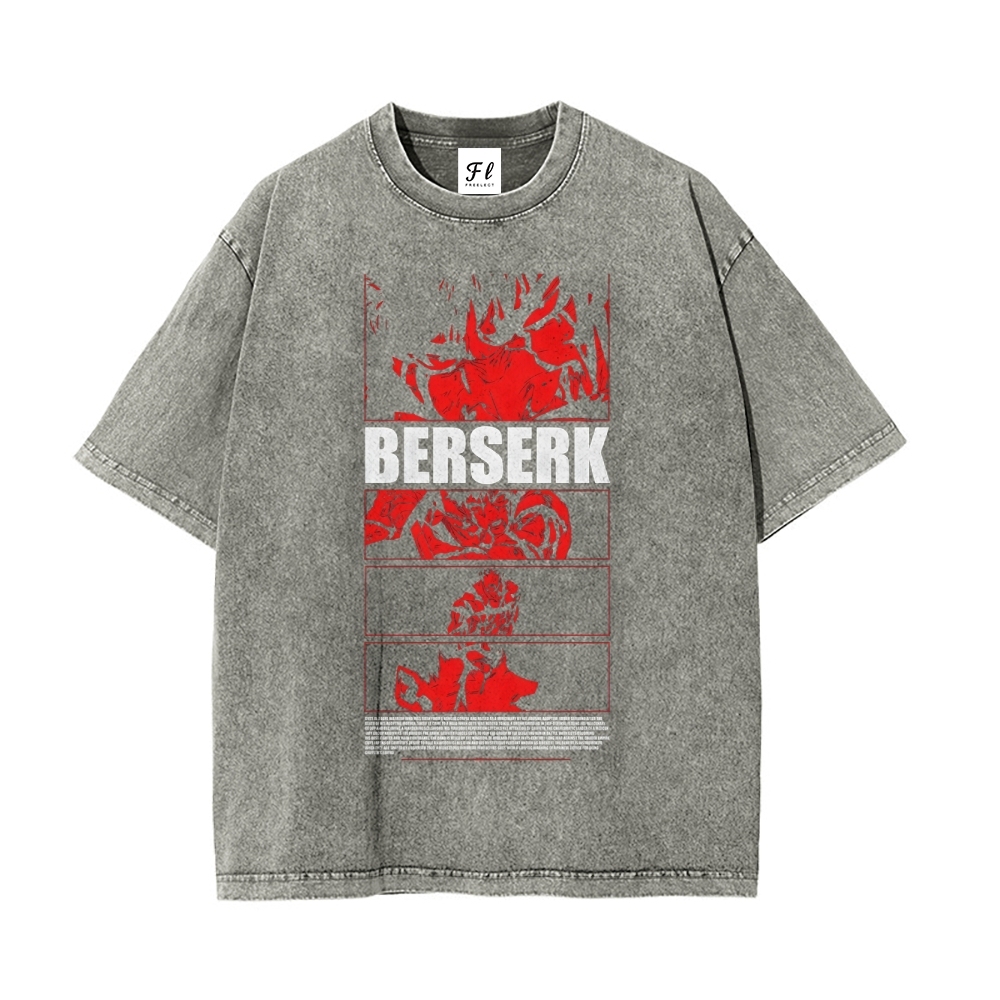 Vintage Oversized T-Shirt|Berserk