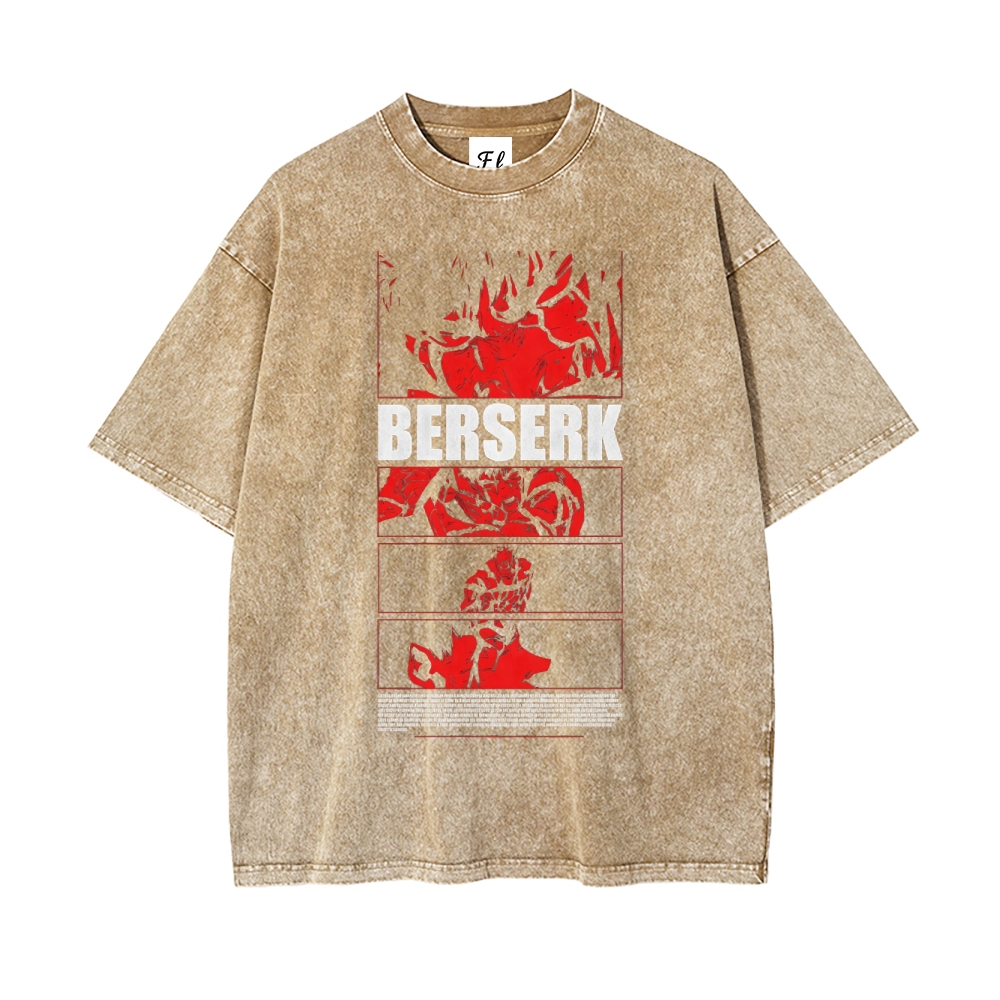 Vintage Oversized T-Shirt|Berserk