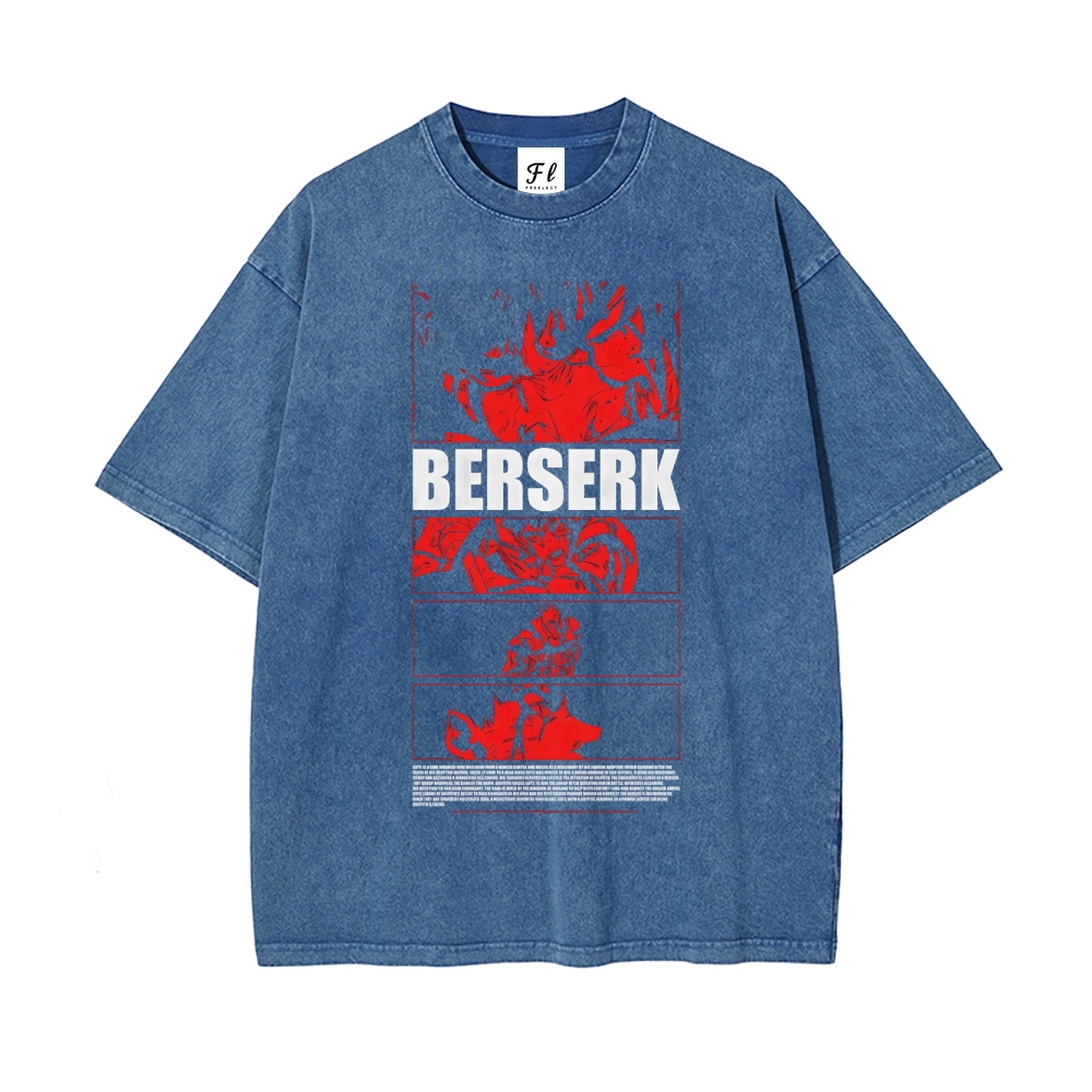 Vintage Oversized T-Shirt|Berserk