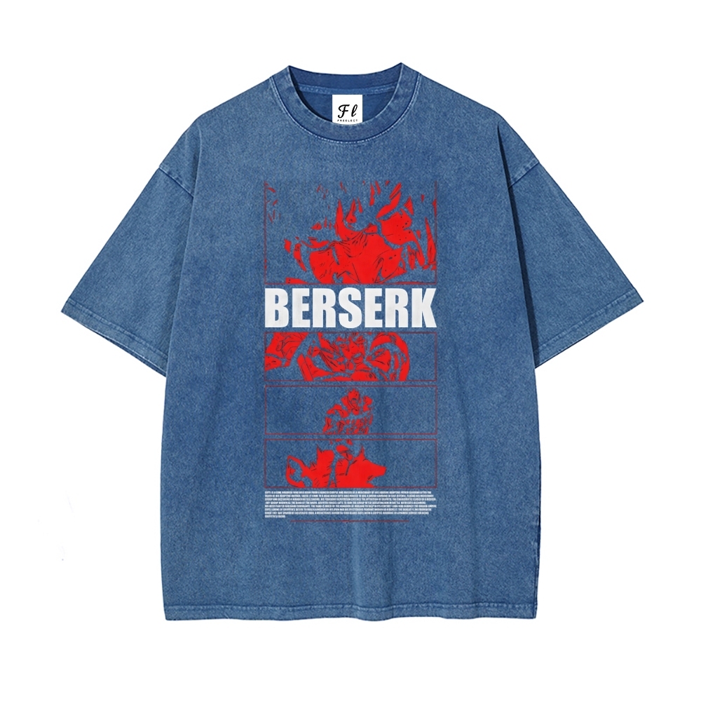 Vintage Oversized T-Shirt|Berserk