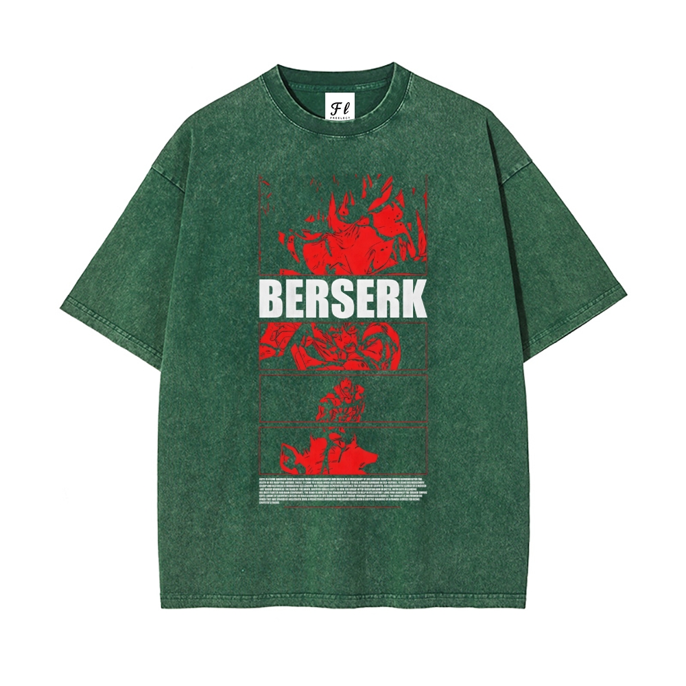 Vintage Oversized T-Shirt|Berserk