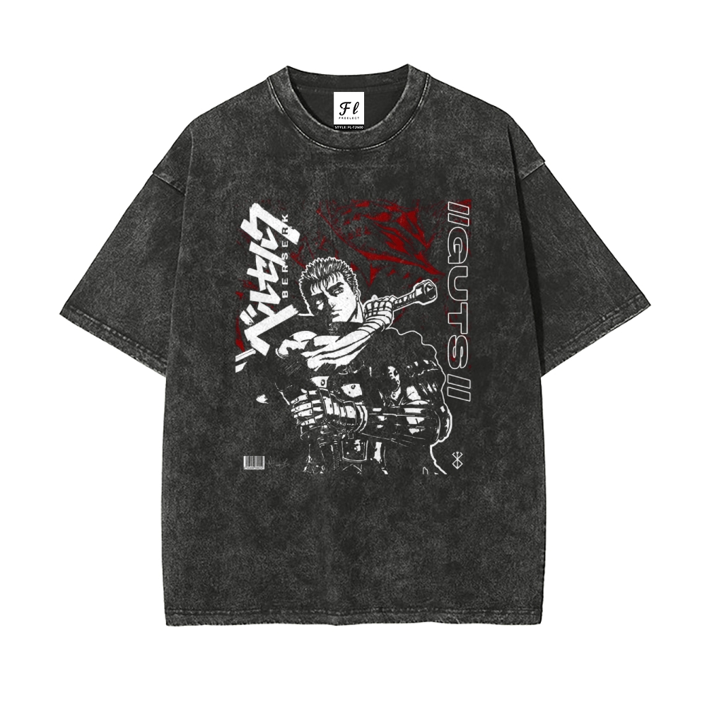 Vintage Oversized T-Shirt|Berserk