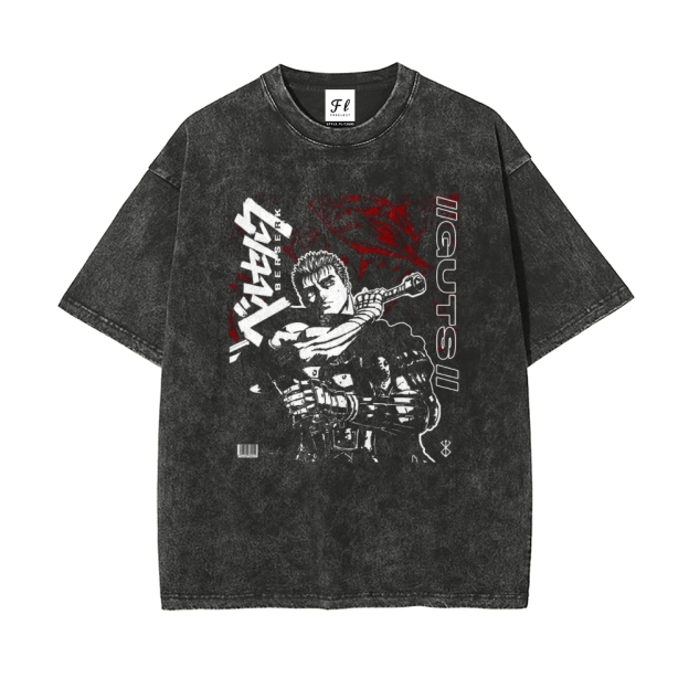 Vintage Oversized T-Shirt|Berserk