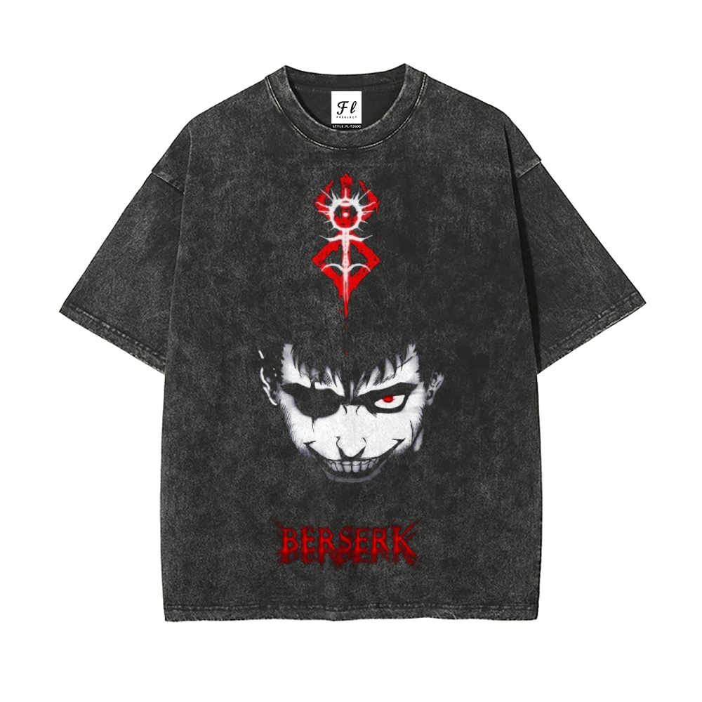 Vintage Oversized T-Shirt|Berserk