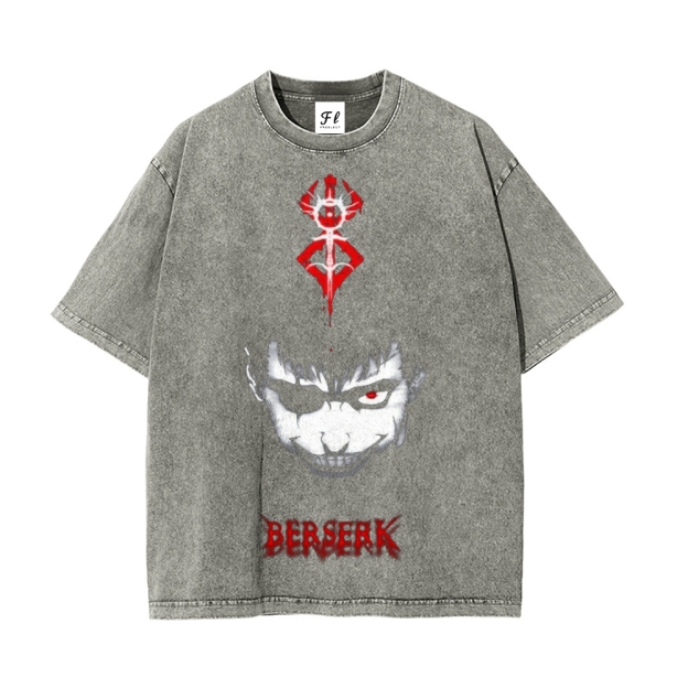 Vintage Oversized T-Shirt|Berserk