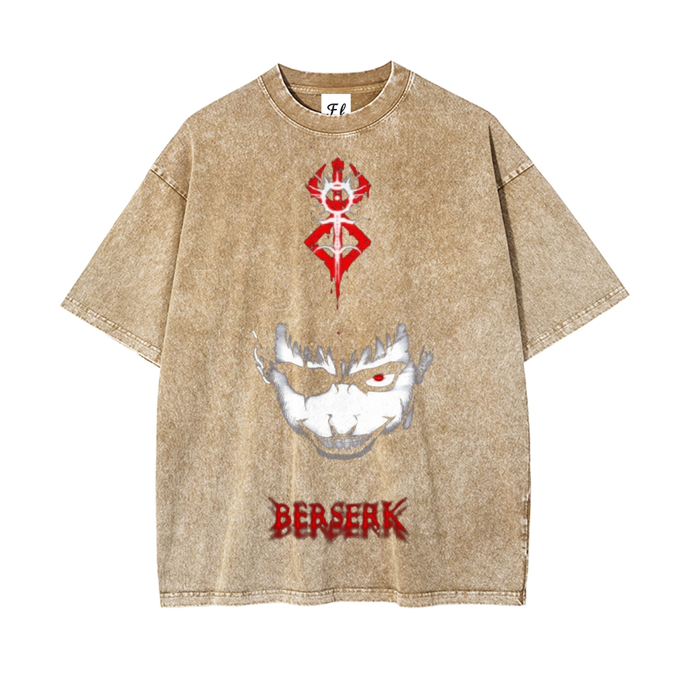 Vintage Oversized T-Shirt|Berserk
