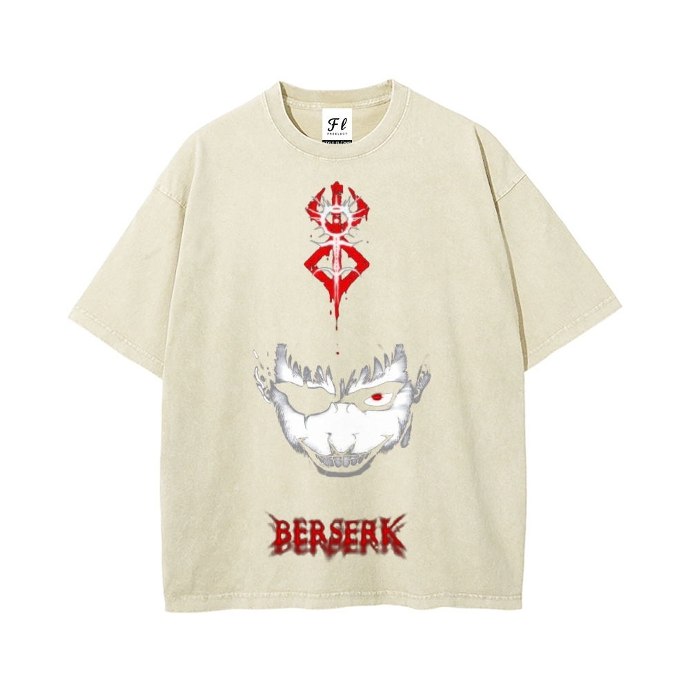 Vintage Oversized T-Shirt|Berserk