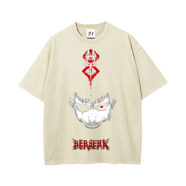 Vintage Oversized T-Shirt|Berserk