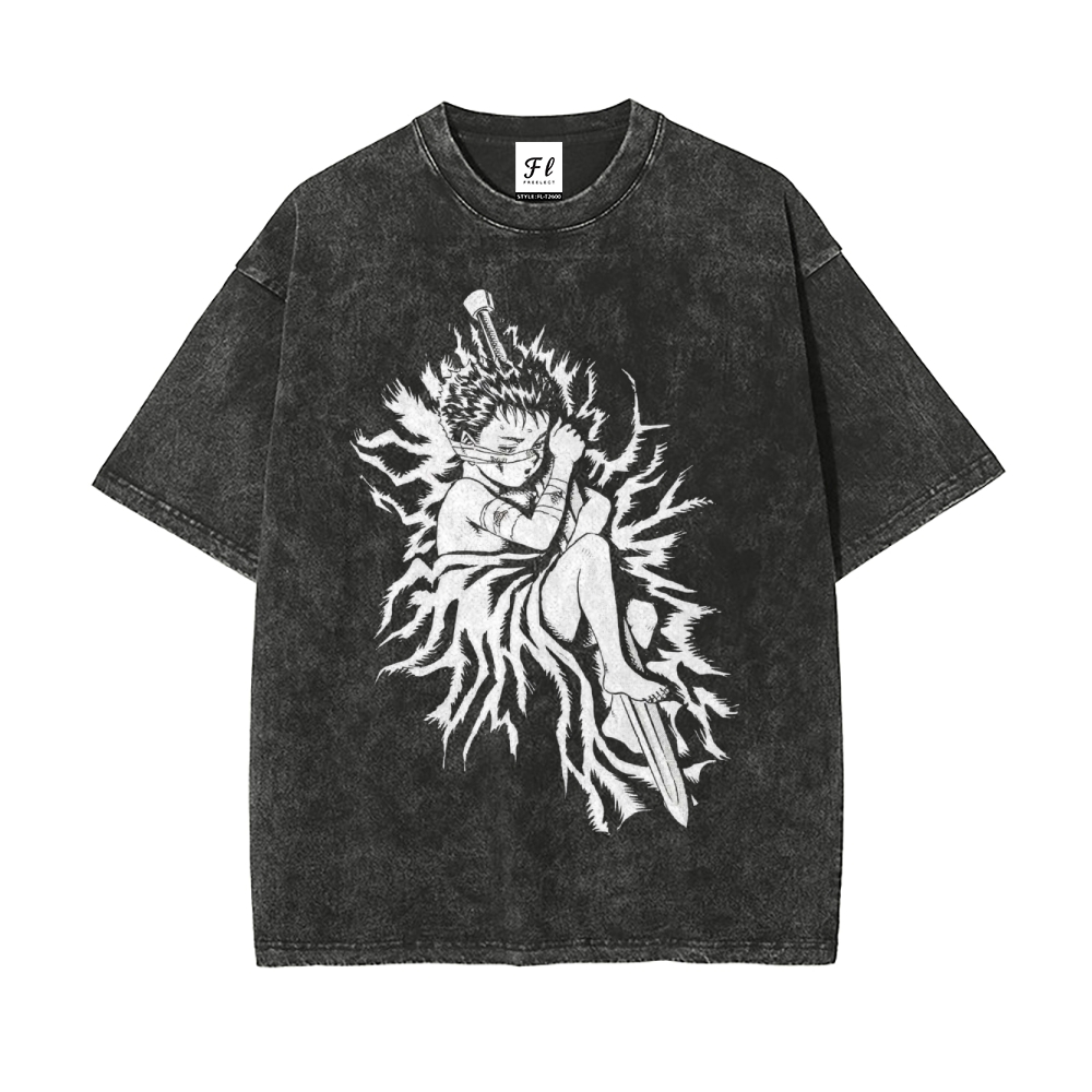 Vintage Oversized T-Shirt|Berserk