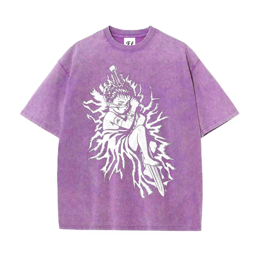Vintage Oversized T-Shirt|Berserk