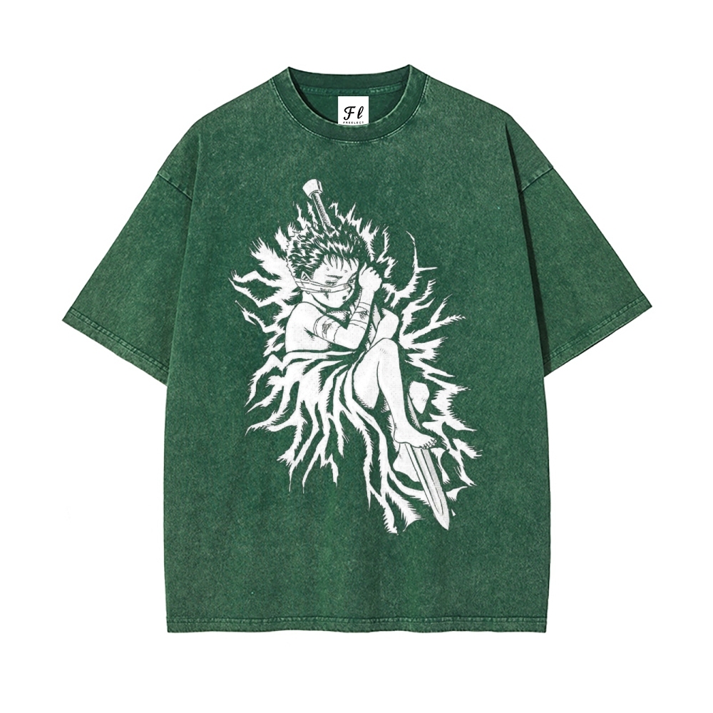 Vintage Oversized T-Shirt|Berserk