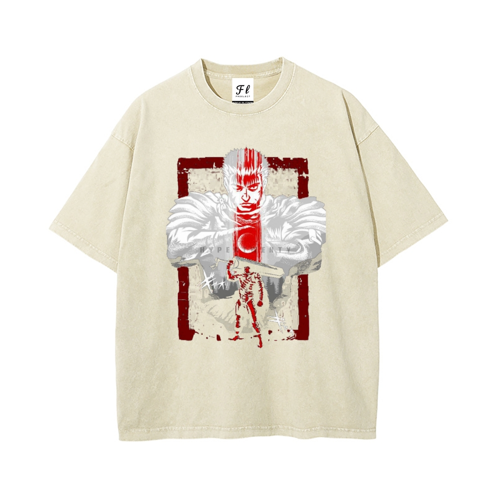 Vintage Oversized T-Shirt|Berserk