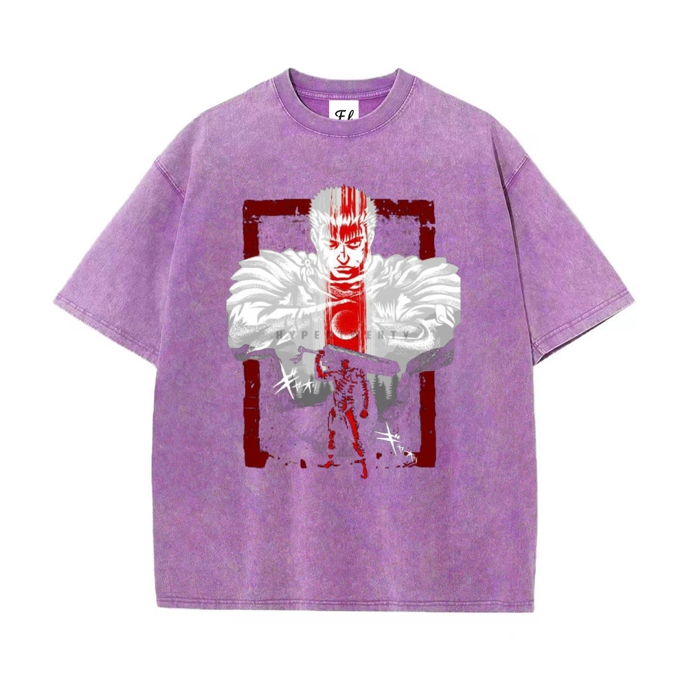 Vintage Oversized T-Shirt|Berserk