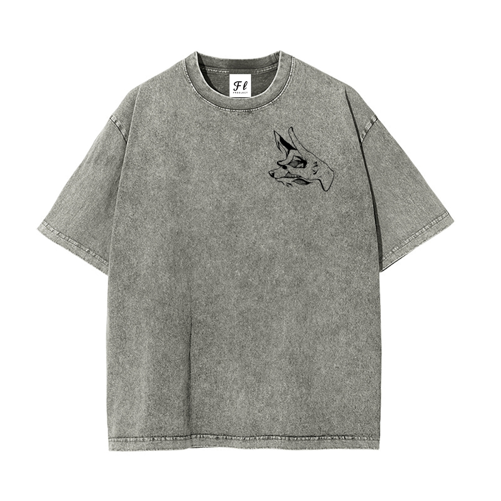 Unisex Vintage Washed Tee Chainsaw Man