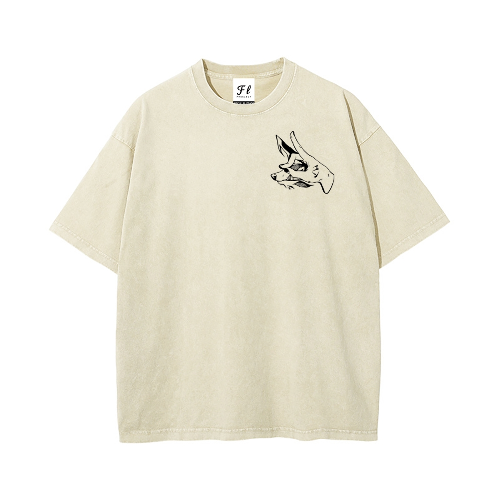 Unisex Vintage Washed Tee Chainsaw Man