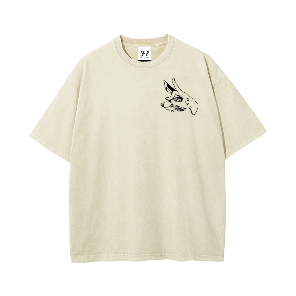 Unisex Vintage Washed Tee Chainsaw Man
