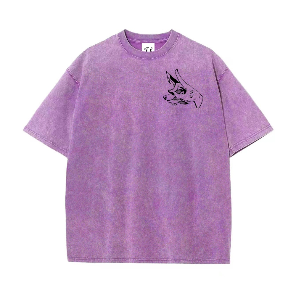 Unisex Vintage Washed Tee Chainsaw Man