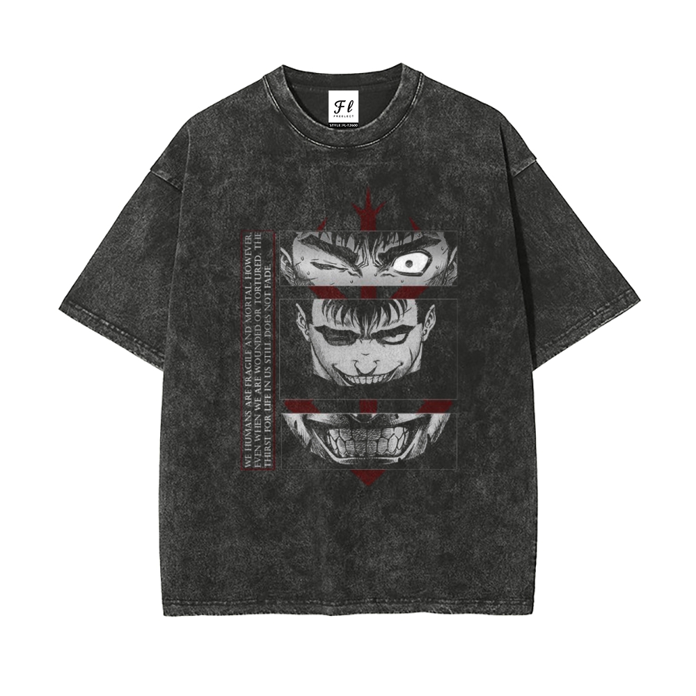 Vintage Oversized T-Shirt|Berserk