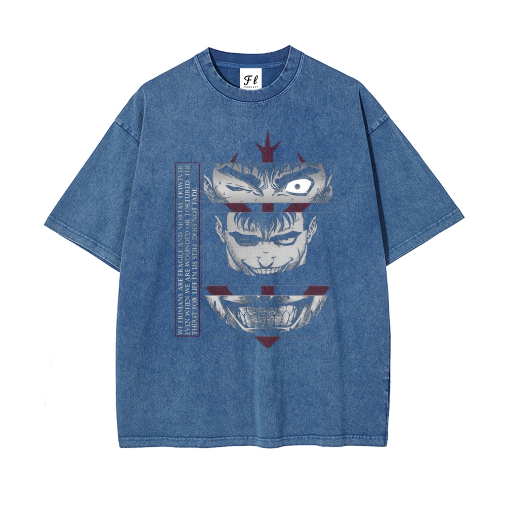 Vintage Oversized T-Shirt|Berserk